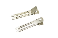 Lead Free Double Prong H Metal Alligator Pinch Clips Hair Bows DIY