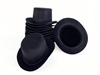 CalCastle Craft Mini Black Top Hat 2" 4" 4.5" 6.5" 8" Party Decoration 12 pcs