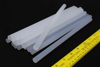 Hot Melt Glue Stick Super Transparent 7/16" X 10" 12 PCS Made in Taiwan