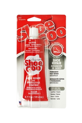 Shoe Goo Clear Black 3.7oz Shoe Repair Adhesive Glue for Leather Vinyl Rubber craft project glue