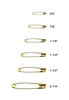 Lead Free Gold Or Silver Color High-Quality Safety Pins