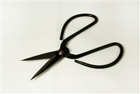 Black Handle Large Finger Loops Craft Scissors