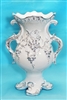 Vase Fiberglass Garden Home Decor Acrylic Diamond Grape Floral Vintage Elegant