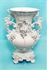 Vase Fiberglass Garden Home Decor Acrylic Diamond Grape Floral Vintage Elegant