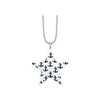 WHITE STAR ANCHOR NECKLACE