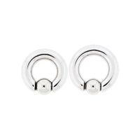 00G SPRING LOADED CAPTIVE BEAD RING