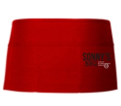 Sonny's Server Waist Apron-WITH 2-Color logo