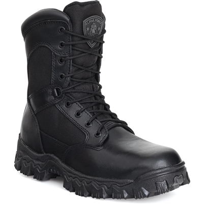 Rocky AlphaForce Zipper Waterproof 8" Duty Boot