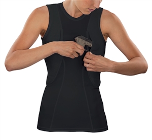 5.11 ladies compression holster shirt