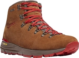 Danner Men's Mountain 600 4.5" Brown/Red Hiking Boots