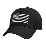 Rothco Thin Silver Line Flag Low Pro Cap