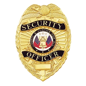 Blackinton Security Officer Shield