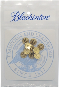 Blackinton Prepackaged Clutch Backs, 10-Pack