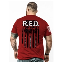 Nine Line - Red Remember Everyone Deployed T-Shirt