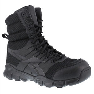 Reebok Dauntless Ultra-Light 8" Side Zip Tactical Boots