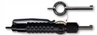 Zak Tools ZT-15P Carbon Fiber Handcuff Extension Key w/ Clip