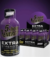 5 Hour Energy Extra Strength Grape Shot 12/59ml Sugg Ret $5.59