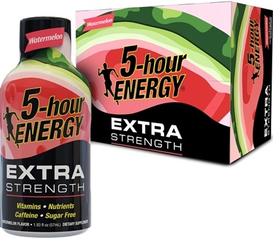 5 Hour Energy Extra Strength Watermelon Shot 12/59ml Sugg Ret $5.59