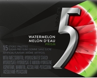 5 Prism Watermelon Gum 10/15 pcs Sugg Ret $3.09