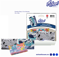 Achoo Slim Wallet Pack Tissue 15/10ct Sugg Ret $1.50