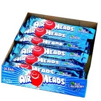 Airheads Taffy Blue Raspberry 36/ Sugg Ret $0.59