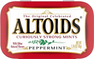 Altoids Peppermint Breath Mints 6/50g Sugg Ret $4.79