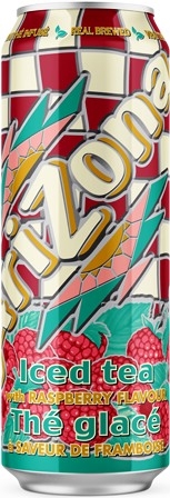 Arizona Raspberry Tea King Can 24/680ml Sugg Ret $3.49
