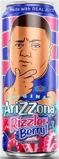 Arizona Rizzler Berry Tea 24/680ml Sugg Ret $3.99