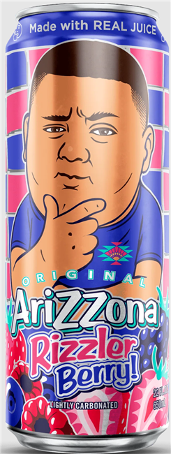 Arizona Rizzler Berry Tea 24/680ml Sugg Ret $3.99