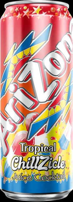 Arizona Tropical Chillzicle 24/680ml Sugg Ret $3.99