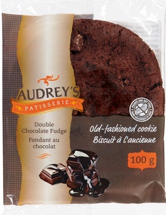 Audrey's Old Fashioned Cookie Double Chocolate Fudge 10/100g Sugg Ret $2.99