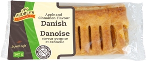 Audrey's Danish Apple & Cinnamon 6/142g Sugg Ret $3.99