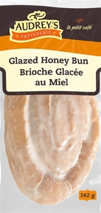 Audrey's Glazed Honey Bun 9/142g Sugg Ret $3.99