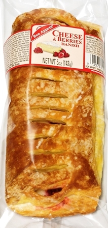 Bon Appetit Danish Cheese & Berry 1/142g Sugg Ret $5.25