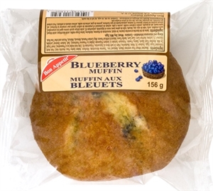 Bon Appetit Jumbo Blueberry Muffin 1/156g Sugg Ret $5.25