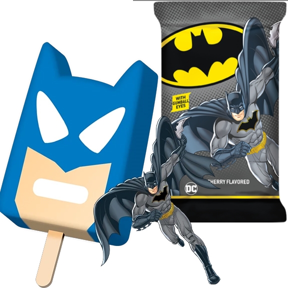 Blue Bunny Batman Face Piece 18/Sugg Ret$3.49