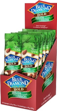 Blue Diamond 43g Sriracha 12/43g Sugg Ret $2.79