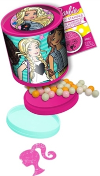 Barbie Stamper with Candy 12/4g Sugg Ret $1.89