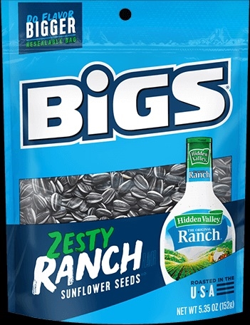 Bigs Ranch Sunflower Seeds 8/140g Sugg Ret $5.19