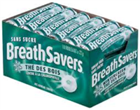 Breath Savers Wintergreen 18Rolls/22g Sugg Ret $3.99