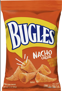 Bugles Nacho Cheese Snacks 6/86g Sugg Ret $6.37