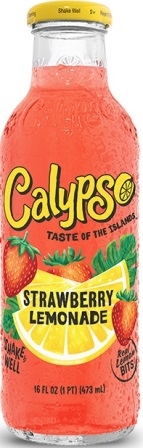 Calypso Strawberry Lemonade 12/473ml Sugg Ret $4.29 ***ON SALE 2 FOR $7.50***