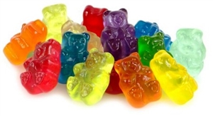 Candy Dude Gummy Bears Cup 6/190g Sugg Ret $2.59