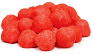 Candy Dude Marshmallow Strawberries Cup 6/80g Sugg Ret $2.59