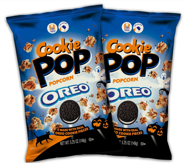 Candy Pop Popcorn Oreo 12/149g  Sugg Ret $6.49