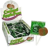 Caramel Apple Pops 48ct Sugg Ret $0.49