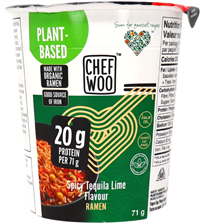 Chef Woo Tequila Lime Cups 12/71g Sugg Ret $3.67