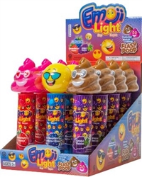 Emoji Light Up Pops with Batteries Included 12/11g Sugg Ret $3.29