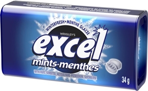 Excel Mints Winterfresh 8/34g Sugg Ret $4.09