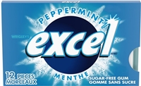 Excel Gum Peppermint 12/ Sugg Ret $1.99